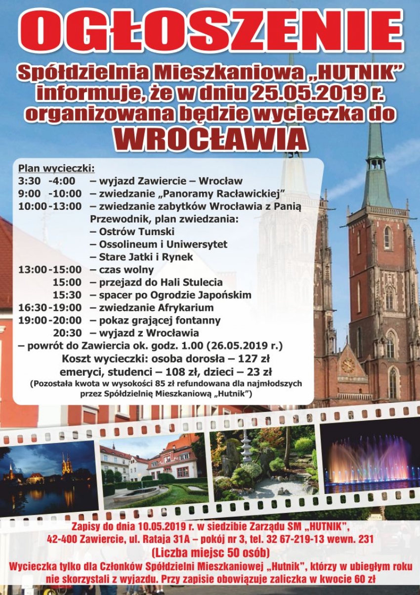 Wycieczka do Wrocławia